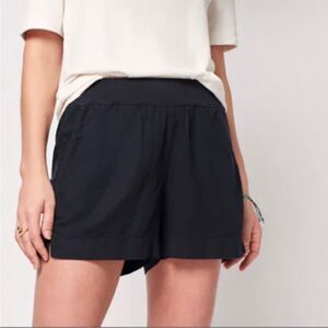 FAHERTY Arlie Day Shorts Washed Black Size Small S
